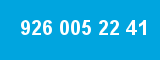 926 005 22 41 926 005 22 41